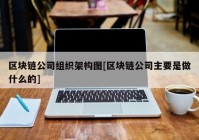 区块链公司组织架构图[区块链公司主要是做什么的]